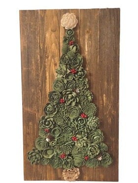 Image of Sola Wood Flower Christmas Tree