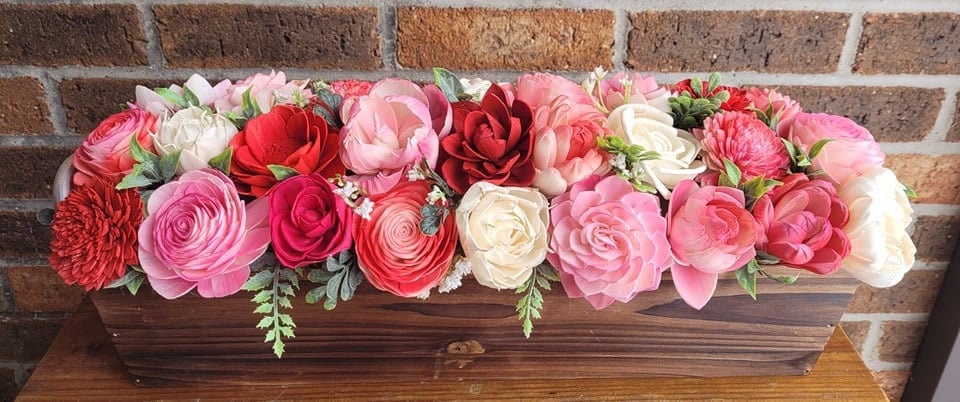 Image of Sola Wood Flower Centerpiece