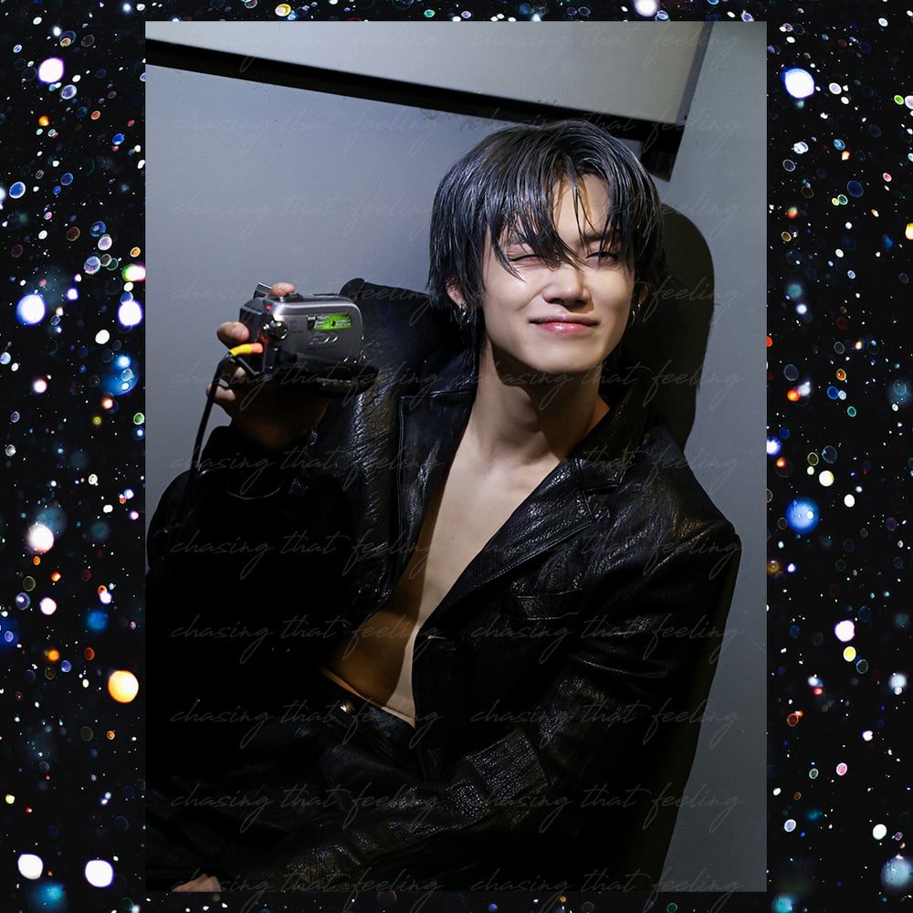 Image of Yeonjun 'No Labels' Jacket Photo Sketch