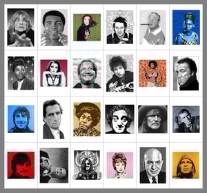 Image of FIVE BY SEVEN INCH giclée prints 