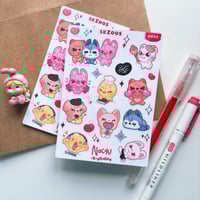 Image 2 of SKZOOS (Stray Kids) Sticker Sheets