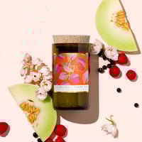 Candle Australiana Kakadu Plum Recycled Wine Bottle