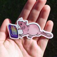 Image 2 of Neil Banging Out the Tunes sticker