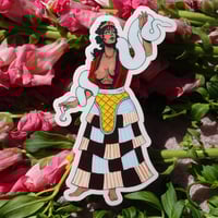 Image 1 of Minoan Snake Goddess Sticker