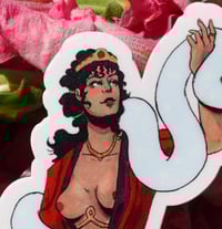 Image 2 of Minoan Snake Goddess Sticker