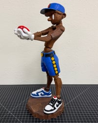 Image 2 of Unique 20" wood sculpture "ON3 DAY"