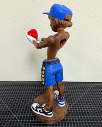 Image 3 of Unique 20" wood sculpture "ON3 DAY"