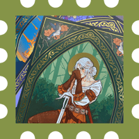 Image 1 of Foiled Witcher Prints