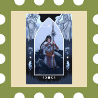 Image 2 of Foiled BG3 Prints