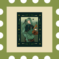 Image 2 of Bard Miku Print