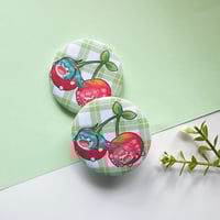 Miku Teto Cherry Button