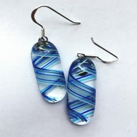 Swirl Glass Earrings