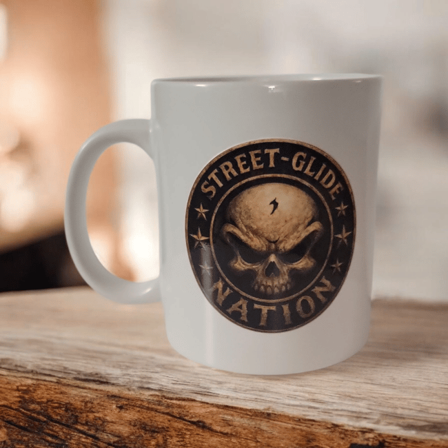 Street Glide Nation Stone Logo Mug