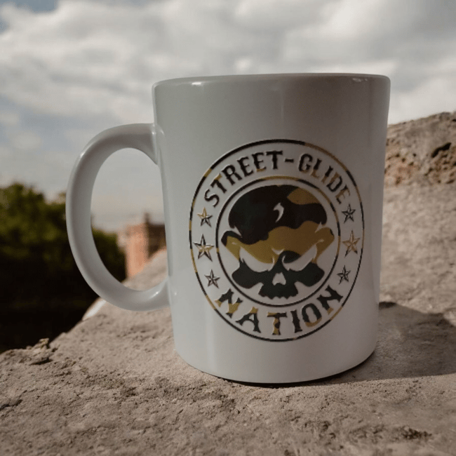 Street Glide Nation Camo Logo Mug