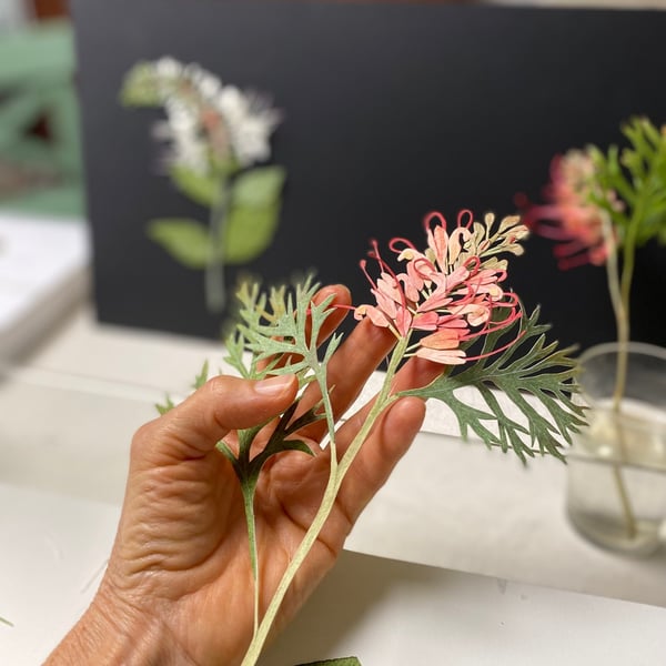 Image of SUNDAY ART WORKSHOP -  21 DECEMBER,  'FLOWERING' - Paper Botanical Cut-outs