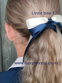Image 1 of Lizzy Luxury Long satin bow