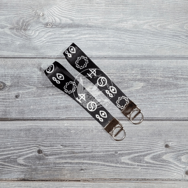 Image of Bad Omens FOB Keychain Wristlet