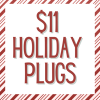 $11 Holiday Plugs (all sizes 2g-2")