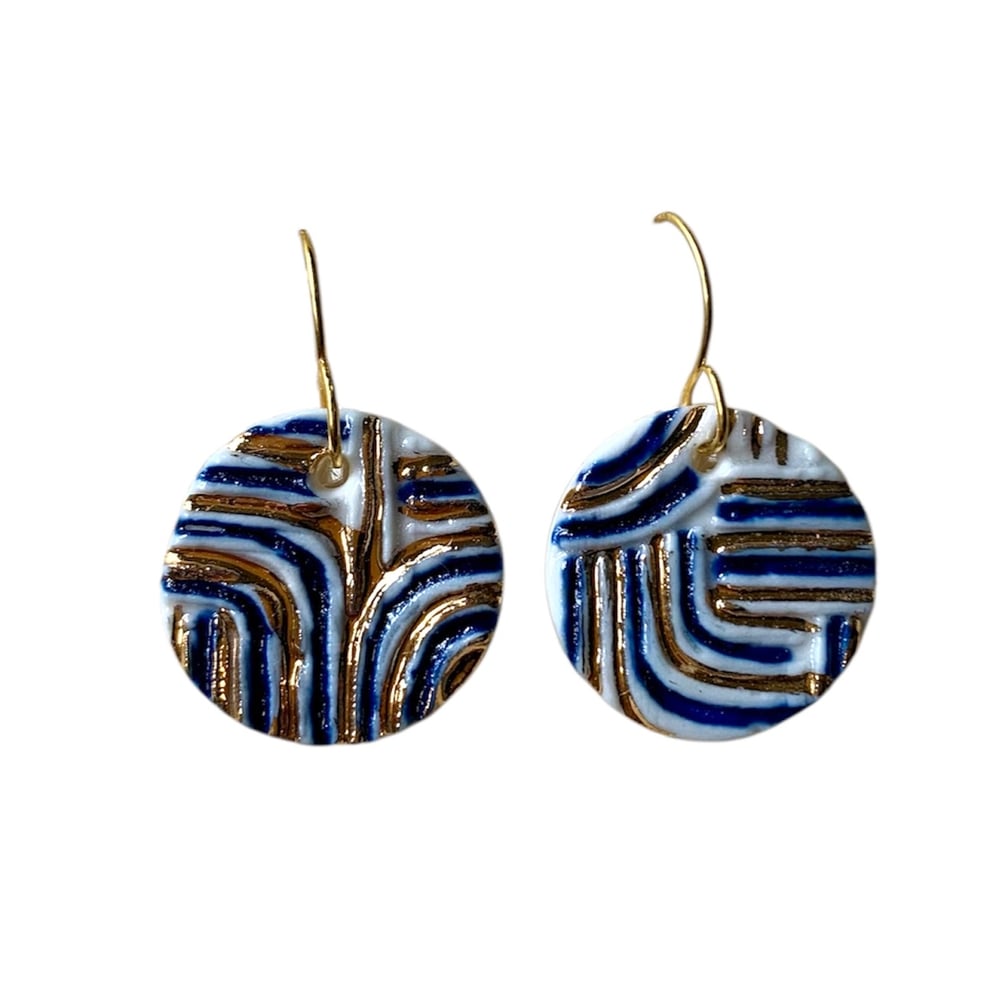 Image of Blue Deco (2.2cm)