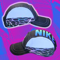 Image 2 of WHITE/BLACK NIKE TN 5 Panel Hat (1/2)