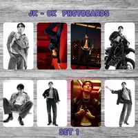 Image 3 of JK × CK Photocard Set — 8-Piece Laminated Collector Edition