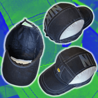 Image 3 of SILVER/BLACK NIKE TN 5 Panel Hat (2/2)