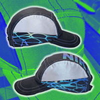 Image 2 of SILVER/BLACK NIKE TN 5 Panel Hat (2/2)