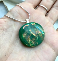 Image 1 of Green & Dichro Pendant