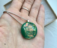 Image 3 of Green & Dichro Pendant