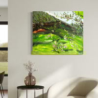 Image 6 of 'Where light takes root' - 100x85cm