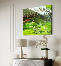 Image 7 of 'Where light takes root' - 100x85cm