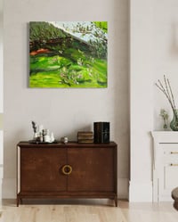 Image 10 of 'Where light takes root' - 100x85cm