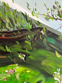 Image 2 of 'Where light takes root' - 100x85cm