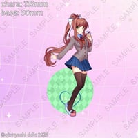 Image 1 of Doki Doki Literature Club Holographic Acrylic Stand