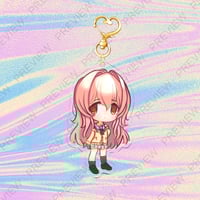 Image 2 of Totono Glitter Acrylic Keychain