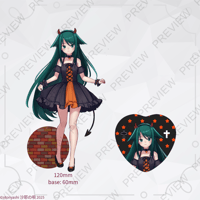 Image 2 of Holiday Saya no Uta Holographic Holographic Acrylic Stand
