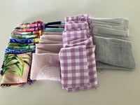 Image 2 of Memory Flowers custom created from a clients loved ones very special fabric collection