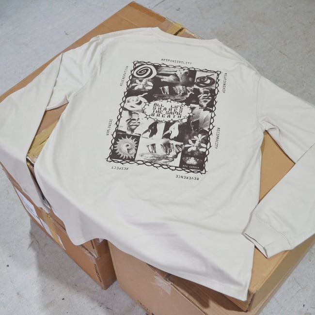 Your Body Is The Body of Earth - Sand L/S