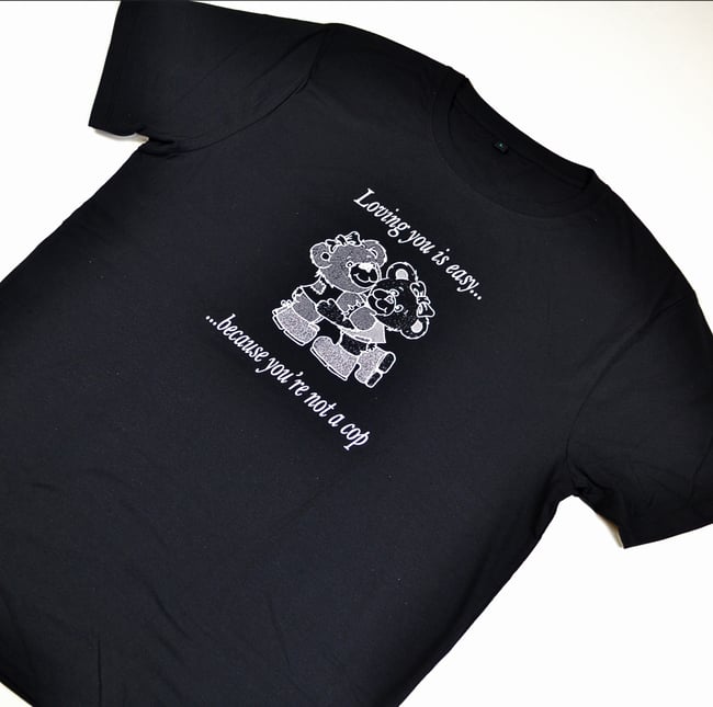 Loving You Is Easy... Black T-shirt