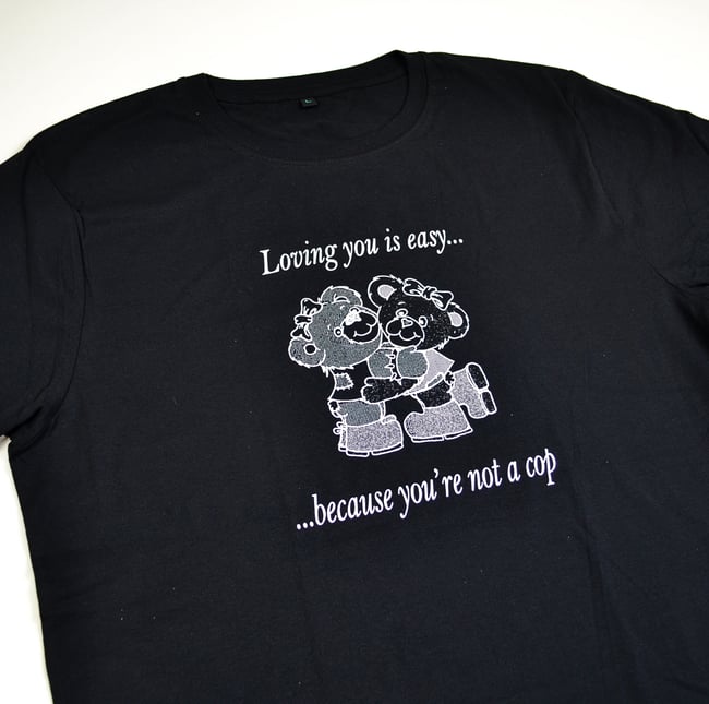 Loving You Is Easy... Black T-shirt