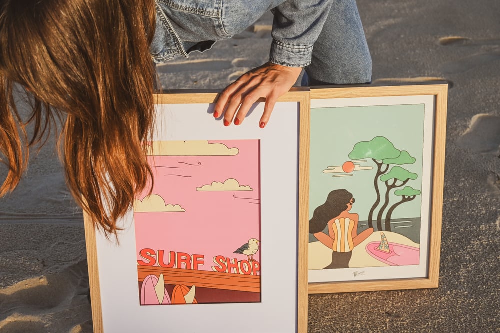 Image of Affiche • Surf Shop •