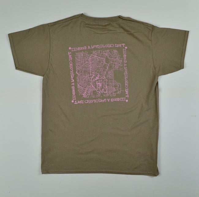 SEX WORK IS WORK - KHAKI T-SHIRT