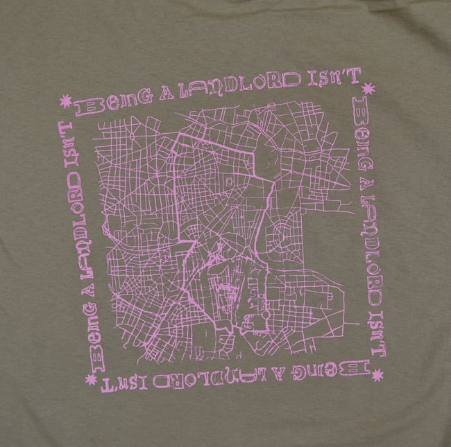 SEX WORK IS WORK - KHAKI T-SHIRT