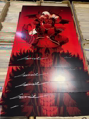 Image of Cross//Over: Devil girl - A3 Print // Godtail