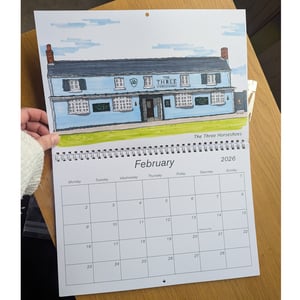Image of 12 Pubs of Malvern 2026 Wall Calendar