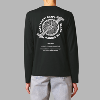 Image 2 of Longsleeve PATRIARCHY CAN'T HANDLY MY WATTS | organic | Unisex