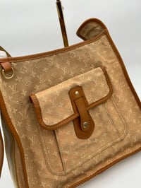 Image 2 of Louis Vuitton Besace Mary Kate Denim Shoulder Bag