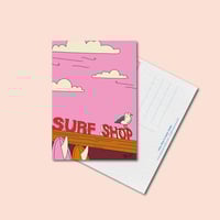 Image 2 of Carte postale • Surf Shop •