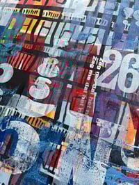 Image 2 of One-off typo letterpress poster #1-096