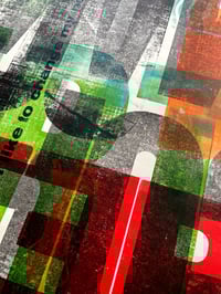 Image 2 of One-off typo letterpress poster #1-097